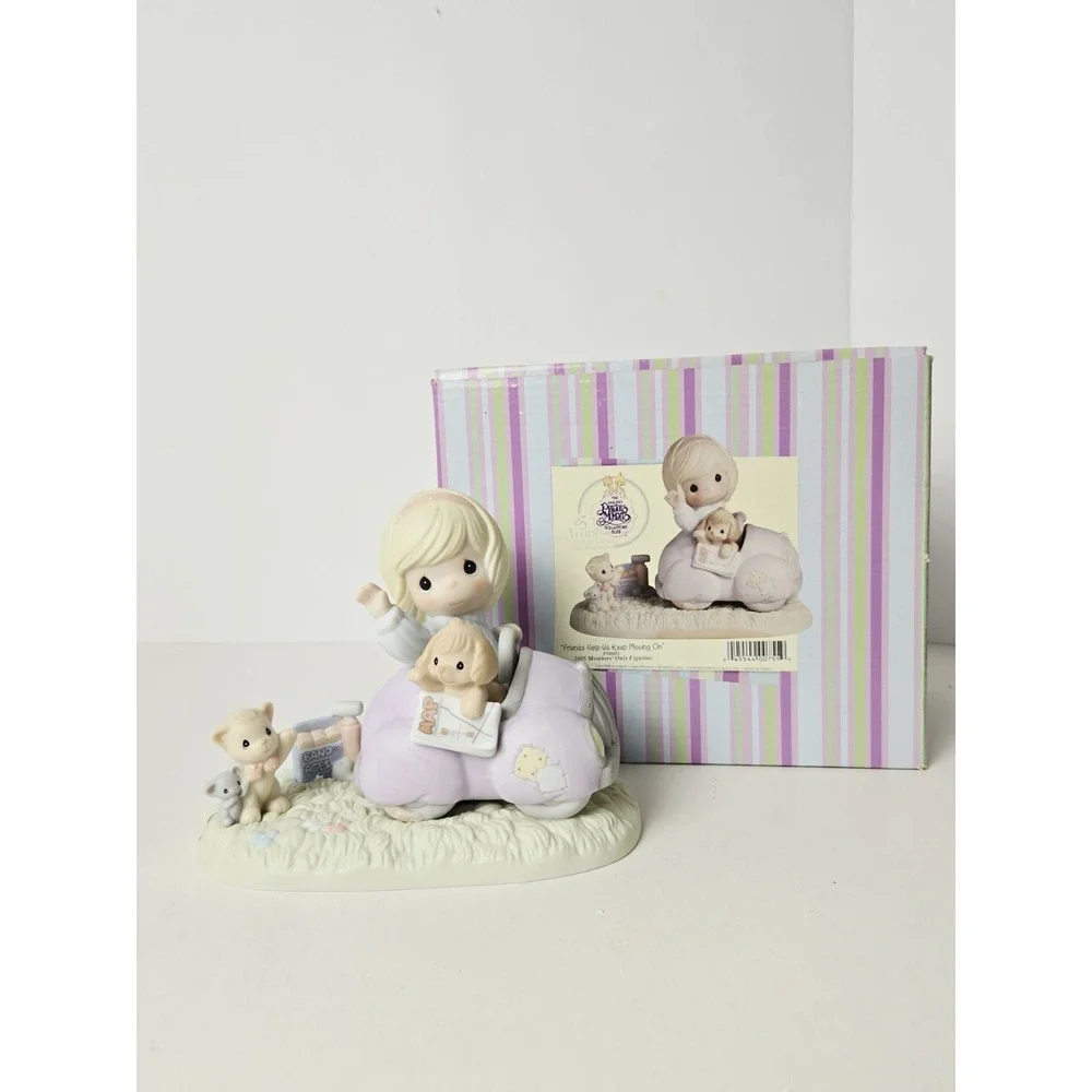 Enesco Precious Moments figurine wbox Friend Help Keep us Moving On Members only